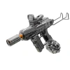 uzi Firelight Electric Water Play Gun with continuous fire, children's automatic water spray, high pressure, strong power, long range, 2025 new model Item Picture